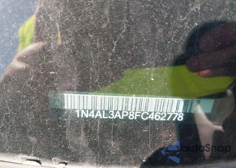 2015 Nissan Altima 2.5 S from USA, damaged, VIN 1N4AL3AP8FC462778